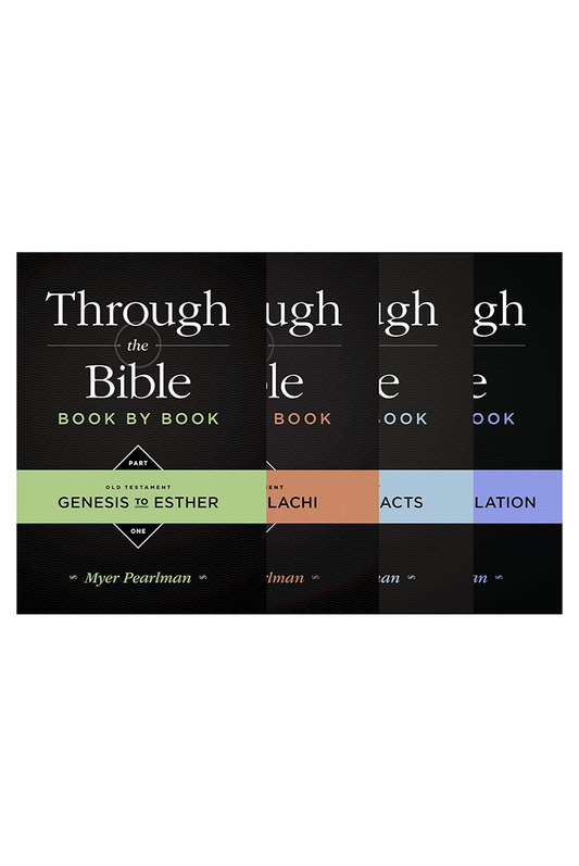 Through the Bible Book by Book vol. 1-4