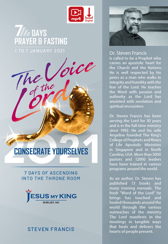 The Voice Of The Lord 2021 (Digital Video) - Steven Francis Ministries 